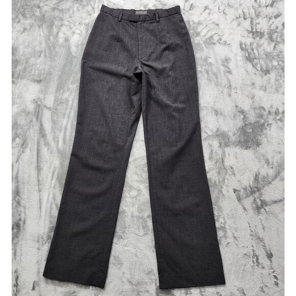Banana Republic Pants Womens 6 Gray Italian Stretch Wool High Rise Wide Leg - Picture 1 of 10